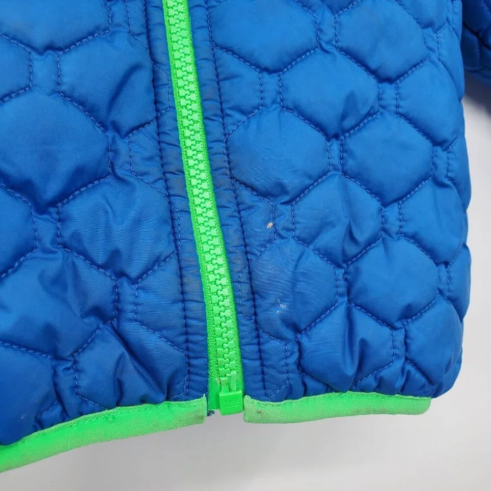The North Face Reversible Perrito Hooded Jacket KIDS Size 2T Full Zip